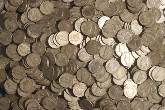 One War Nickel Roll (35% Silver) (40 Coins Per Roll) Lot B12