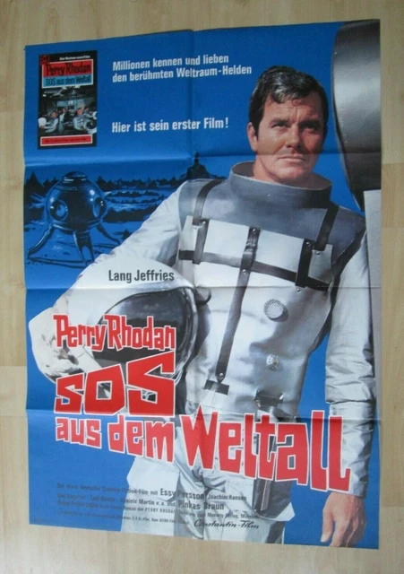 FILMPLAKAT PERRY Rhodan SOS aus dem Weltall ( Lang Jeffries , Essy