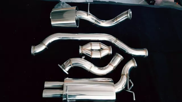 999Racing /Ks Turbo-Back Full Exhaust System For Ford Fg