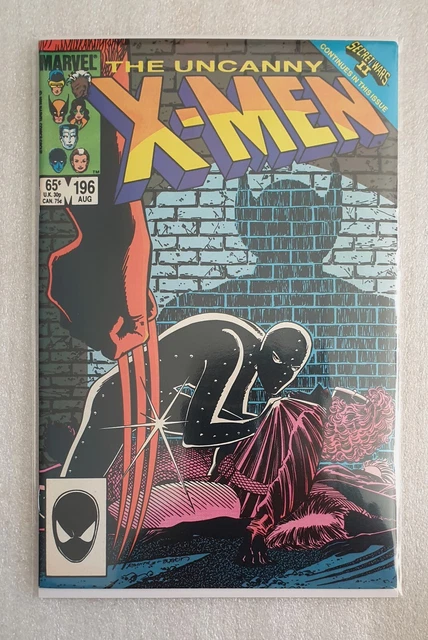 UNCANNY X-MEN Vol.1 #196 (1985) CHRIS CLAREMONT JOHN ROMITA JR - MARVEL COMICS