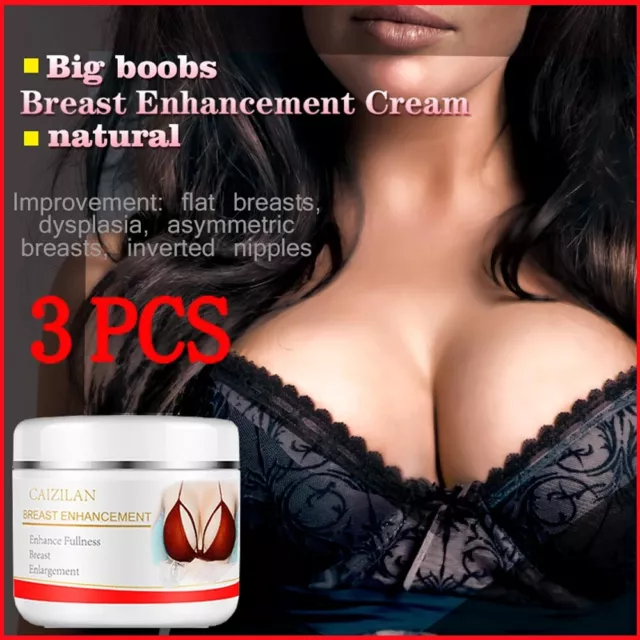 1-3X Bust Boobs Breast Firmer Enlargement Firming Lifting Cream Fast Pueraria