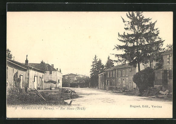 CPA Nubecourt, Rue Haule