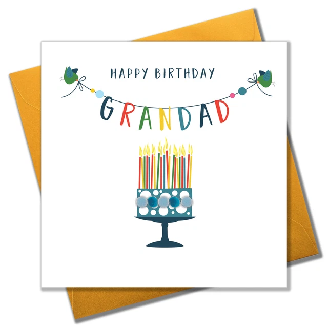 Biglietto Di Compleanno Per Nonno UK Greetings, Design Elegante Con