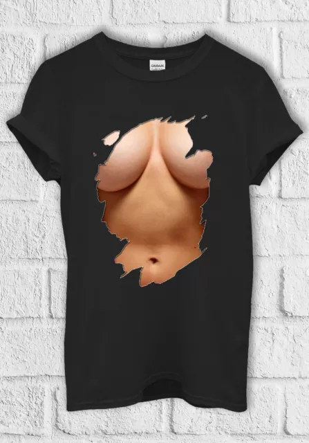 Sexy Girl Boobs Naked Body T shirt Men Women Hoodie Sweatshirt Unisex  3307