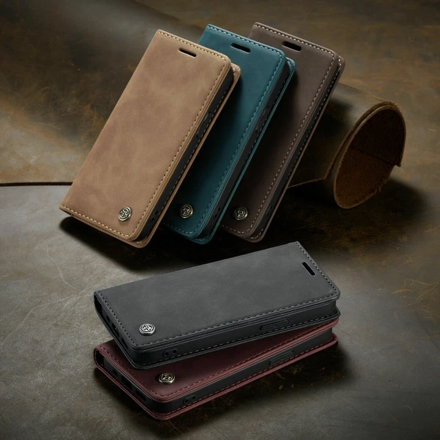 Hülle Für Samsung Galaxy Leder Magnet Handy Tasche Schutz Flip Case Etui Wallet.