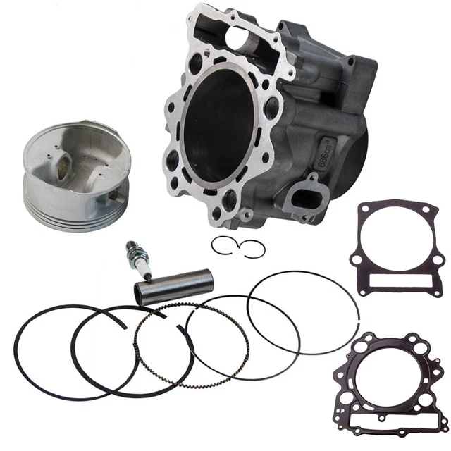 686cc Big Bore Cylinder Kit Cylindre Piston Joint Kit for Yamaha Raptor 660R