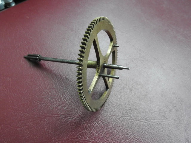 Roue De Pendule FLY Flugelrad Zenith 1106 – Reproduction Suisse Laiton Argenté
