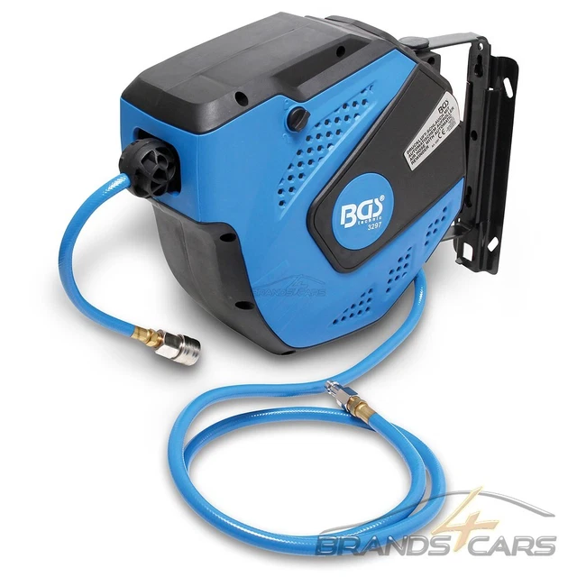 Pistola Ad Aria Compressa BGS - Lunghezza 100 Mm - Con Attacco 6,3 Mm - Manico In Nylon - Cromato - Foto 11