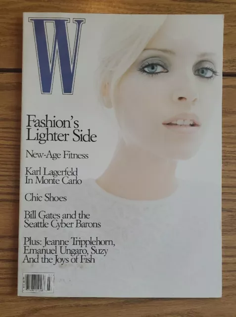 W Magazine July 1995 Nadja Auermann on the Cover