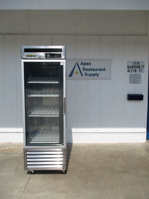 Silver King #SKBR1G SINGLE Glass DOOR MECHANDISER, REFRIGERATOR, #7933