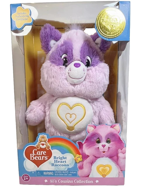 CARE BEARS 80'S Cousins Proud Heart Cat Gentle Heart Lamb Bright