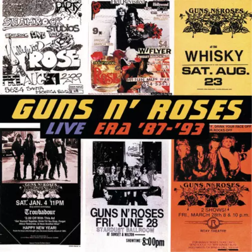 Guns N' Roses Live Era '87-'93 (CD) Explicit Version