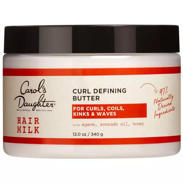 Carol’s Daughter Hair Milk Curl Defining Butter for Curls and Coils, with Agave,