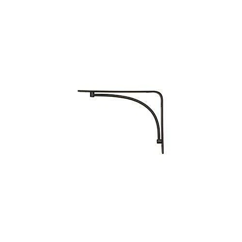 Rubbermaid 1877643 Decorative Shelf Bracket, 6 by 8-Inch, Arch, Bronze