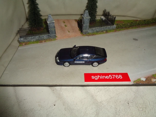 Norev kiosque 1/43 - Alpine Renault GTA V6 Turbo Gendarmerie - ER