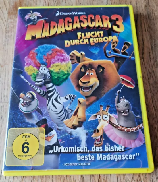 Dvd - Madagascar 3 - Flucht Durch Europa - Dreamworks