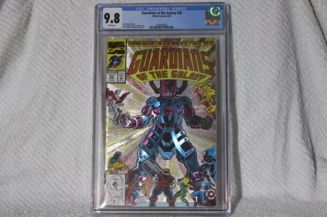 Guardians of the Galaxy #25 CGC 9.8 Marvel Comics 6/92 White Pages