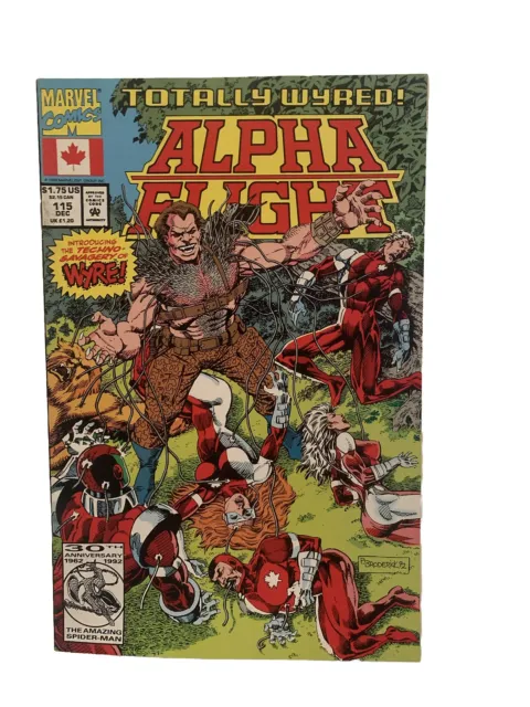 Marvel Comics Alpha Flight Vol. 1 #115 December 1992