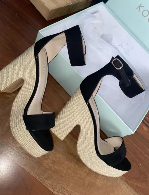 Kookai sales wedge heels