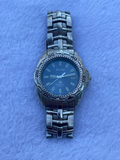 Bulova millennia 100m online motion quartz manual