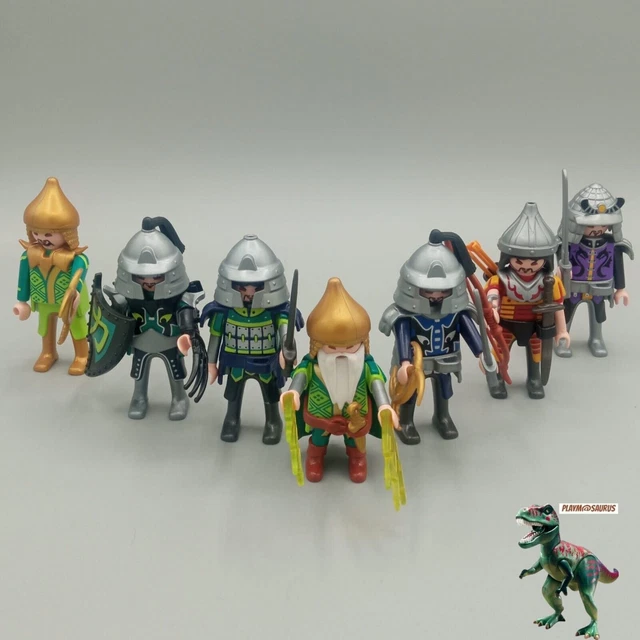 Figurine PLAYMOBIL Samouraï Armé Ninja Vintage - Collection Château Et Cheval
