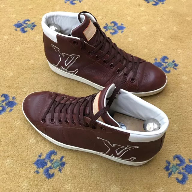 LOUIS VUITTON TRAINER Sneaker Shoes Boot High Top Fastball Mens UK 7 US 8 EU 41 259.00 PicClick UK