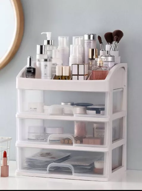 Drawer Multilayer Storage Layer Rack For Cosmetic Tools Desk