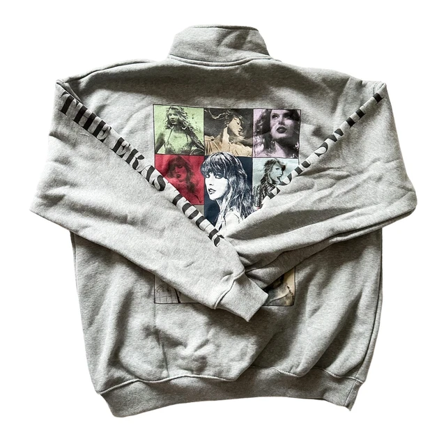 TAYLOR SWIFT THE Eras Tour Official Merch Quarter Zip Pullover Unisex Medium New EUR 91,56