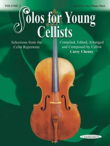 Solos for Young Cellists Cello Part and Piano Acc., Vol 2: Selections from the