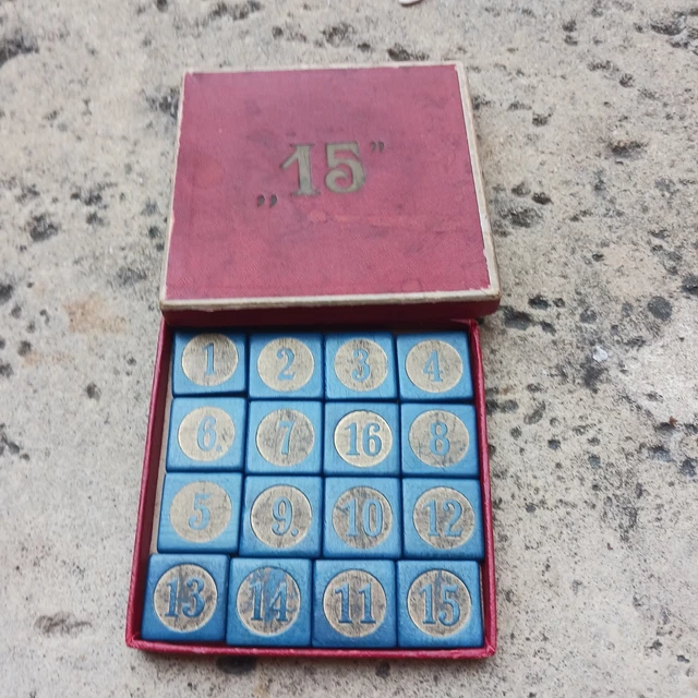 Jeu De Société Ancien – Casse-tête Le Diablotin Taquin – Vintage Et Amusant