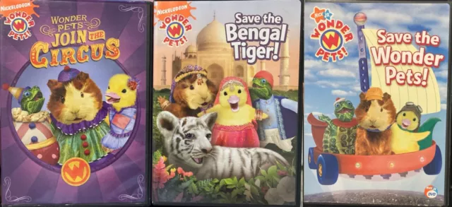 Wonder Pets - Save The Bengal Tiger on DVD Movie