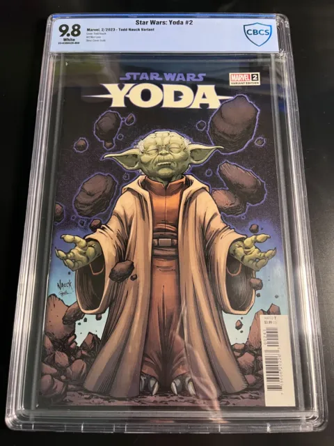 Star Wars: Yoda #2 - Graded 9.8 CBCS - Todd Nauck Variant 