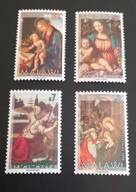 Malawi 1998 Christmas Unmounted Mint Sg,986-9 Lot 6