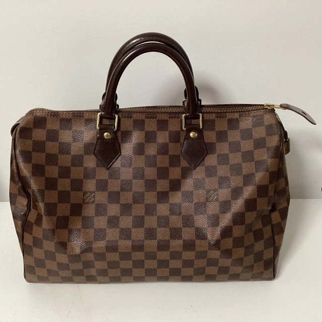 Authentic Louis Vuitton Speedy 30 Damier Ebene