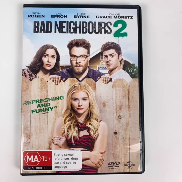 Neighbors 2: Seth Rogen, Chloë Grace Moretz face off in new poster