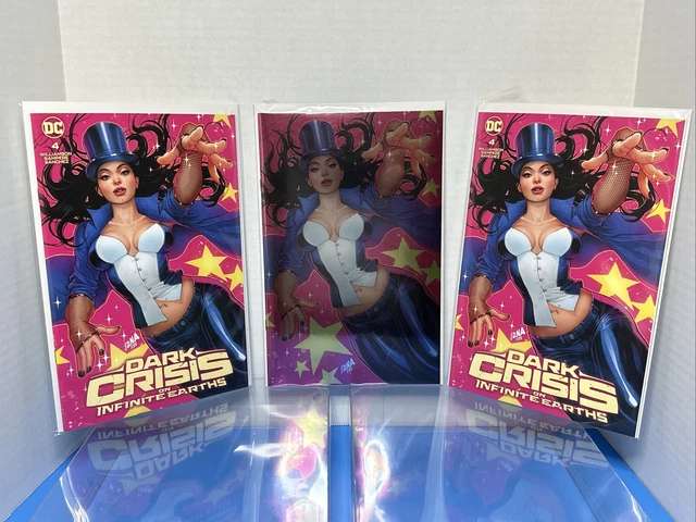 DARK CRISIS ON INFINITE EARTHS #4 - Nakayama NYCC 2022 Bariant Lot FOIL Virgin