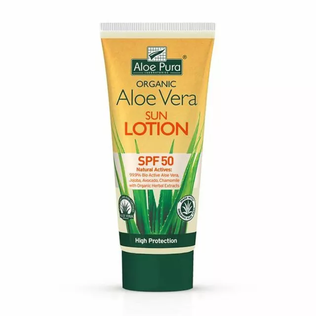 Aloe Pura Bio Aloe Vera Sonnenlotion LSF50 200ml