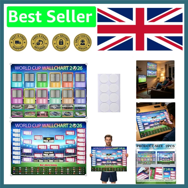 WORLD CUP 2026 Wall Chart 11 25 PicClick UK world-cup-2026-wall-chart-11-25-picclick-uk