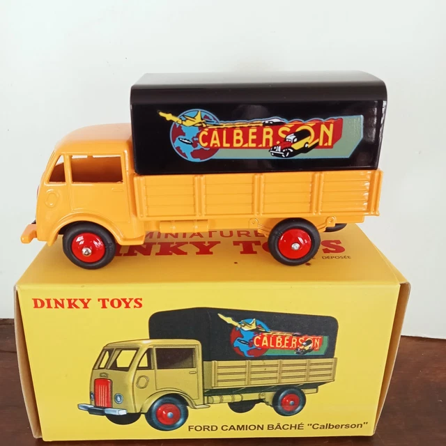 Dinky Toys Ford Bâché Calberson - N°25JJ - Boîte Revendeur Rare - 1/43