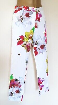 Girls Ted Baker Trousers Age 12 Vgc! Floral Party Holiday Summer