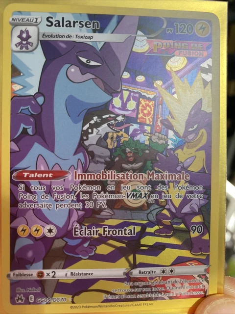 Carte Pokémon  Salarsen GG09 - Zenith Suprême