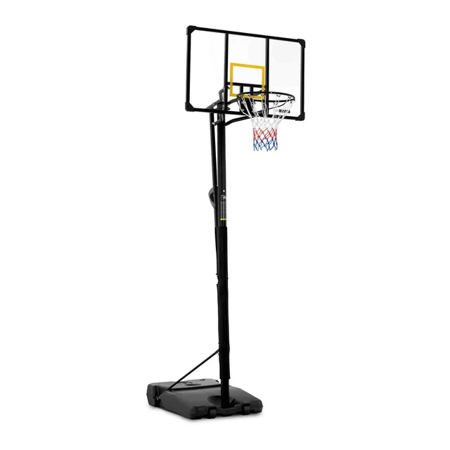 GOPLUS Panier de basket d'extérieur réglable de 170 à 305 cm avec panneau arrière, support de basket-ball portable avec roulettes, pour adolescents et adultes