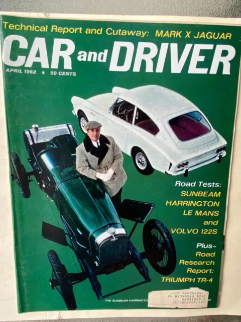 April 1962 Car and Driver Magazine