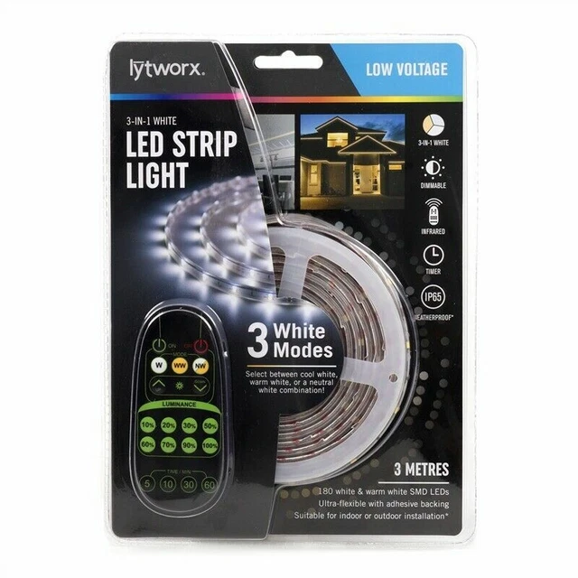holdall lække stille LYTWORX 5M SMART Light Strip - Connects to Amazon Alexa or Google Assistant  $35.00 - PicClick AU