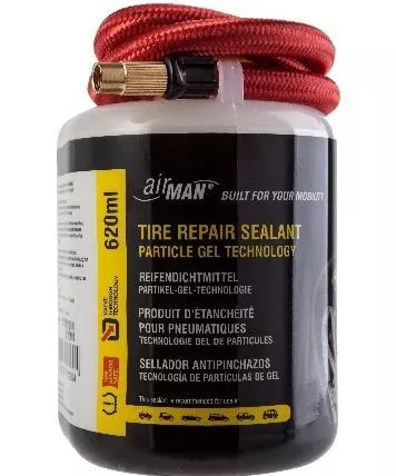 AirMan Universal Tyre Sealant - 620ml Valve Through System Mobility Gel