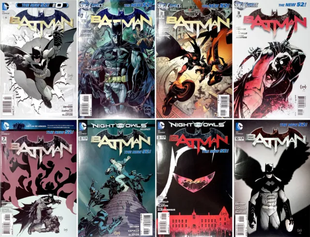 Batman New 52! #0 - 52 (2nd Series 2011-2016) DC Comics (Sold Separately)