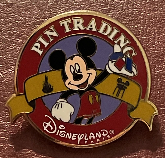 Disneyland Disney Paris Rare Trading Pin From Collector Estate Sale