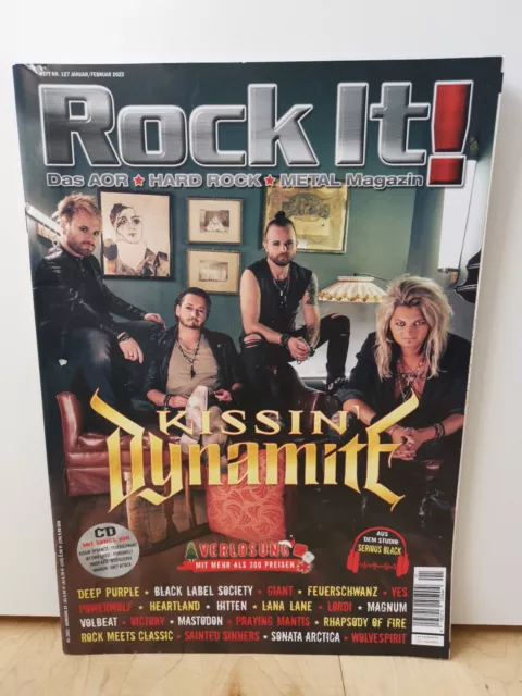 Zeitschrift ROCK IT! Nr. 127 (Jan/Feb2022) - Kissin Dynamik - ohne CD