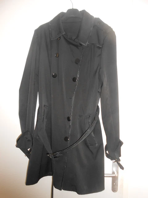 Manteau Femme En Vison Noir - Taille 44/46 (Grande Taille) - Marque REINER Paris - Occasion Parfait état