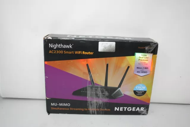 Netgear AC 2300 Nighthawk Wireless Router Black RF4484 FOR PARTS (OFFERS WELCOME